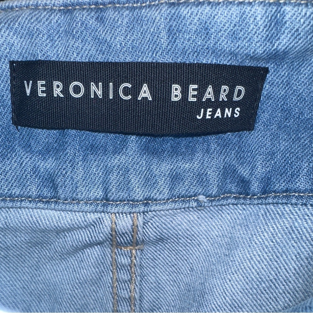 Veronica Beard | Nori Paperbag Denim Shorts | 31 - Picture 6 of 11